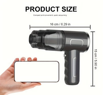 2-in-1 Wireless Handheld Vacuum Cleaner | Car & Home Use