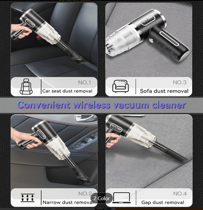 2-in-1 Wireless Handheld Vacuum Cleaner | Car & Home Use